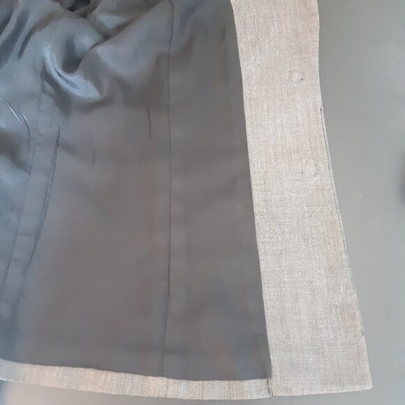 Anne Klein SZ 16 Grey Women's Stretch Blazer Jacket - Picture 9 of 16